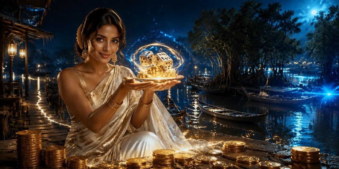 খুলনায় ঐতিহ্যবাহী পোশাকে ডাইস গেমের দৃশ্য